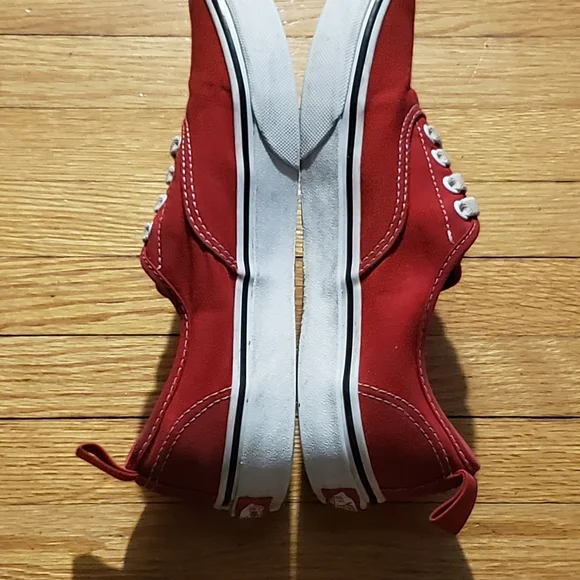 Red Vans - Picture 5 of 5